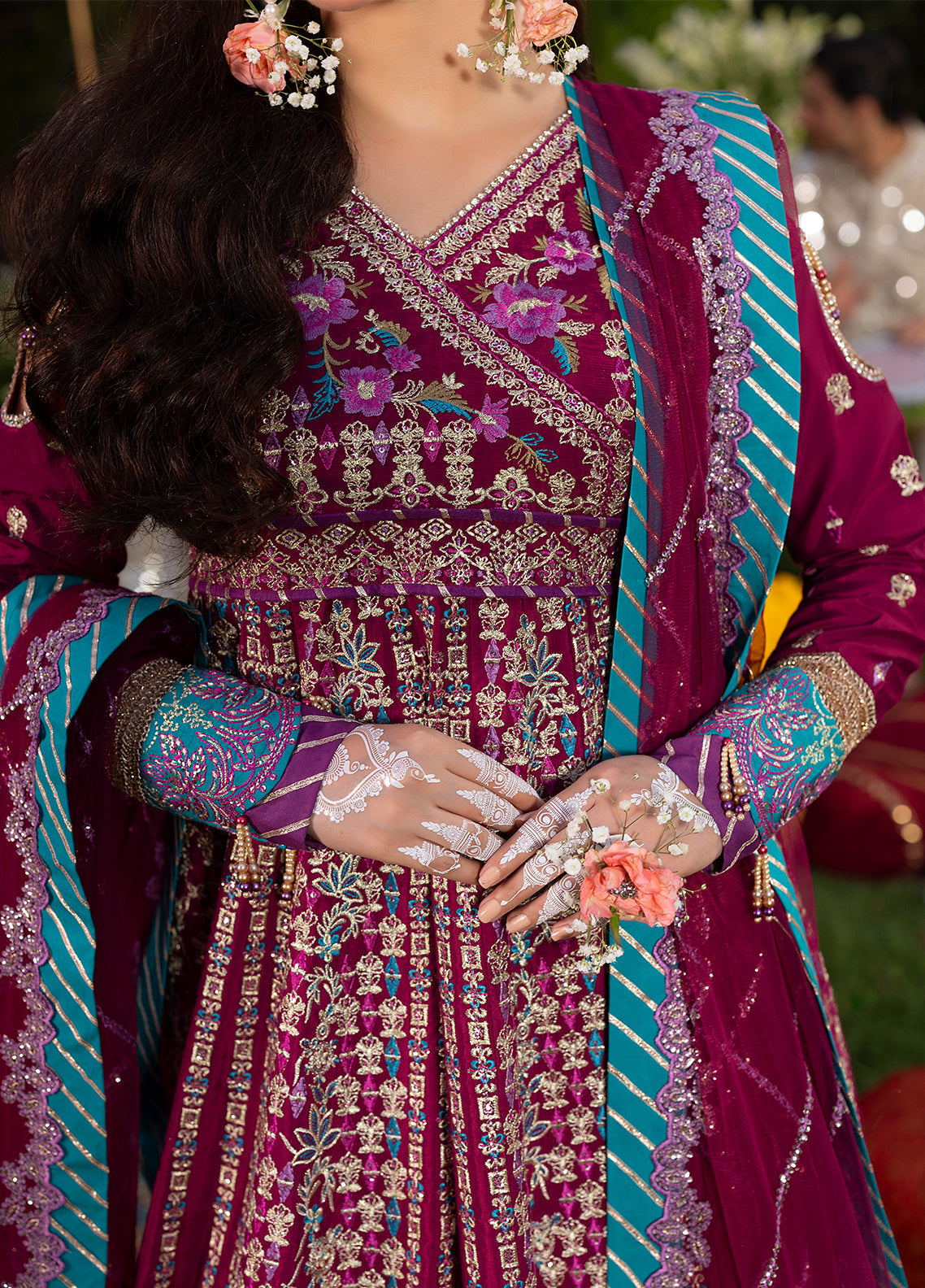 Sahane | Haye Dil Wedding Formals | CT 29002 Song of Joy - by Libasekhas UK - Registered Vendor of : Sahane - 100% Original Designer Dress