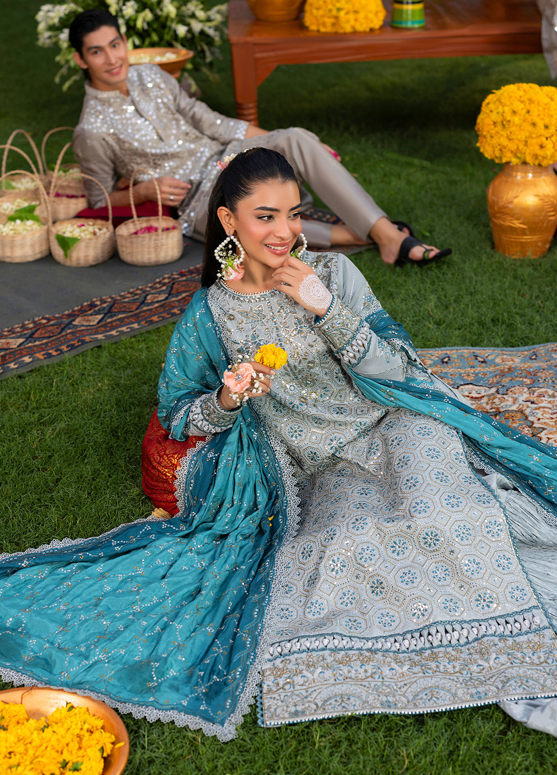 Sahane | Haye Dil Wedding Formals | CT 29003 Glow of Eternity - by Libasekhas UK - Registered Vendor of : Sahane - 100% Original Designer Dress