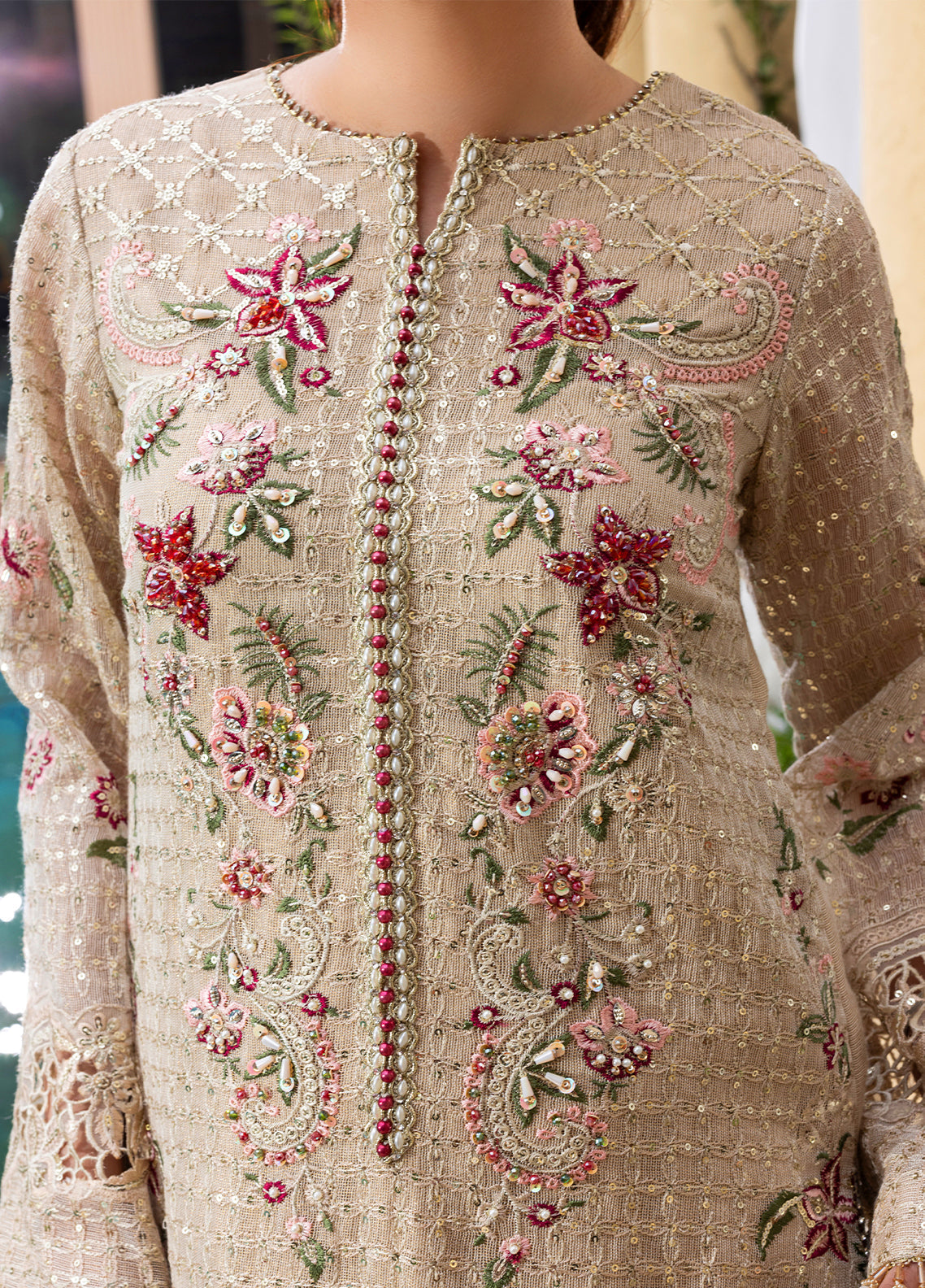 Sahane | Haye Dil Wedding Formals | CT 29004 Veil of Romance - by Libasekhas UK - Registered Vendor of : Sahane - 100% Original Designer Dress