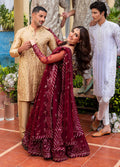 Sahane | Haye Dil Wedding Formals | CT 29009 Crimson HeartBeat - by Libasekhas UK - Registered Vendor of : Sahane - 100% Original Designer Dress