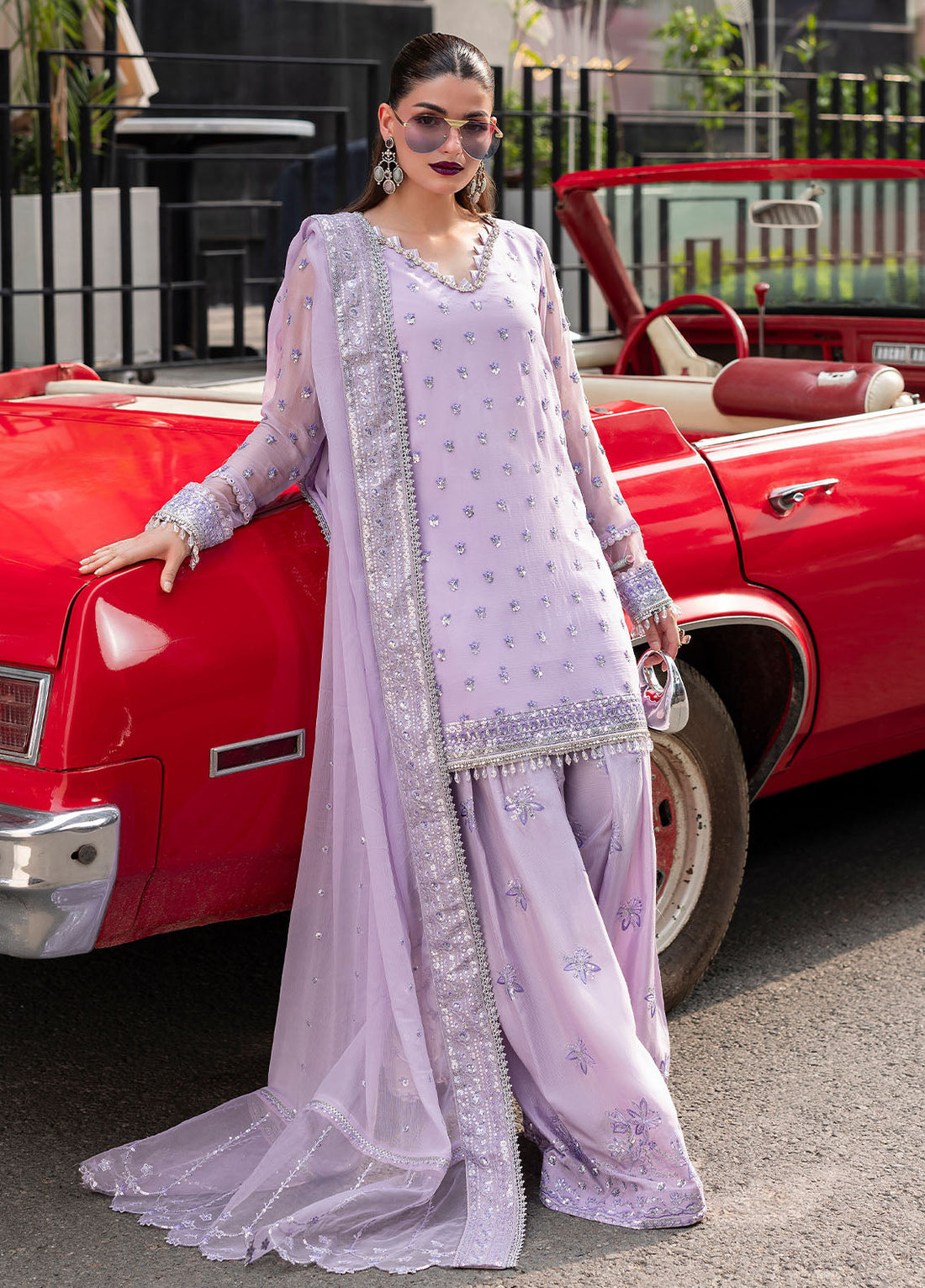 Sahane | At First Glance | CT 25002 Lavendine - by Libasekhas UK - Registered Vendor of : Sahane - 100% Original Designer Dress