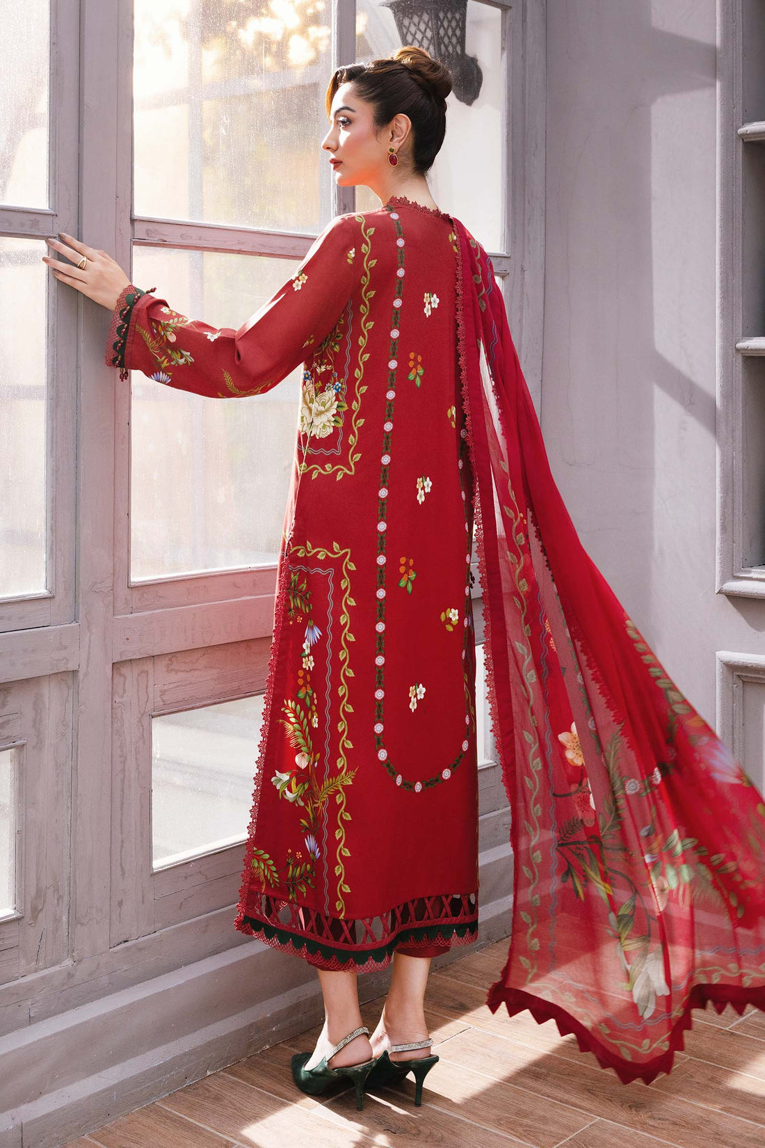 Maria B | Winter Basics 25 | MB-CUS25-1105A - by Libasekhas UK - Registered Vendor of : Maria B - 100% Original Designer Dress