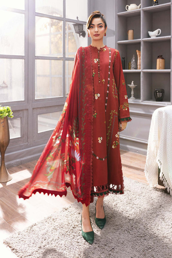 Maria B | Winter Basics 25 | MB-CUS25-1105A - by Libasekhas UK - Registered Vendor of : Maria B - 100% Original Designer Dress