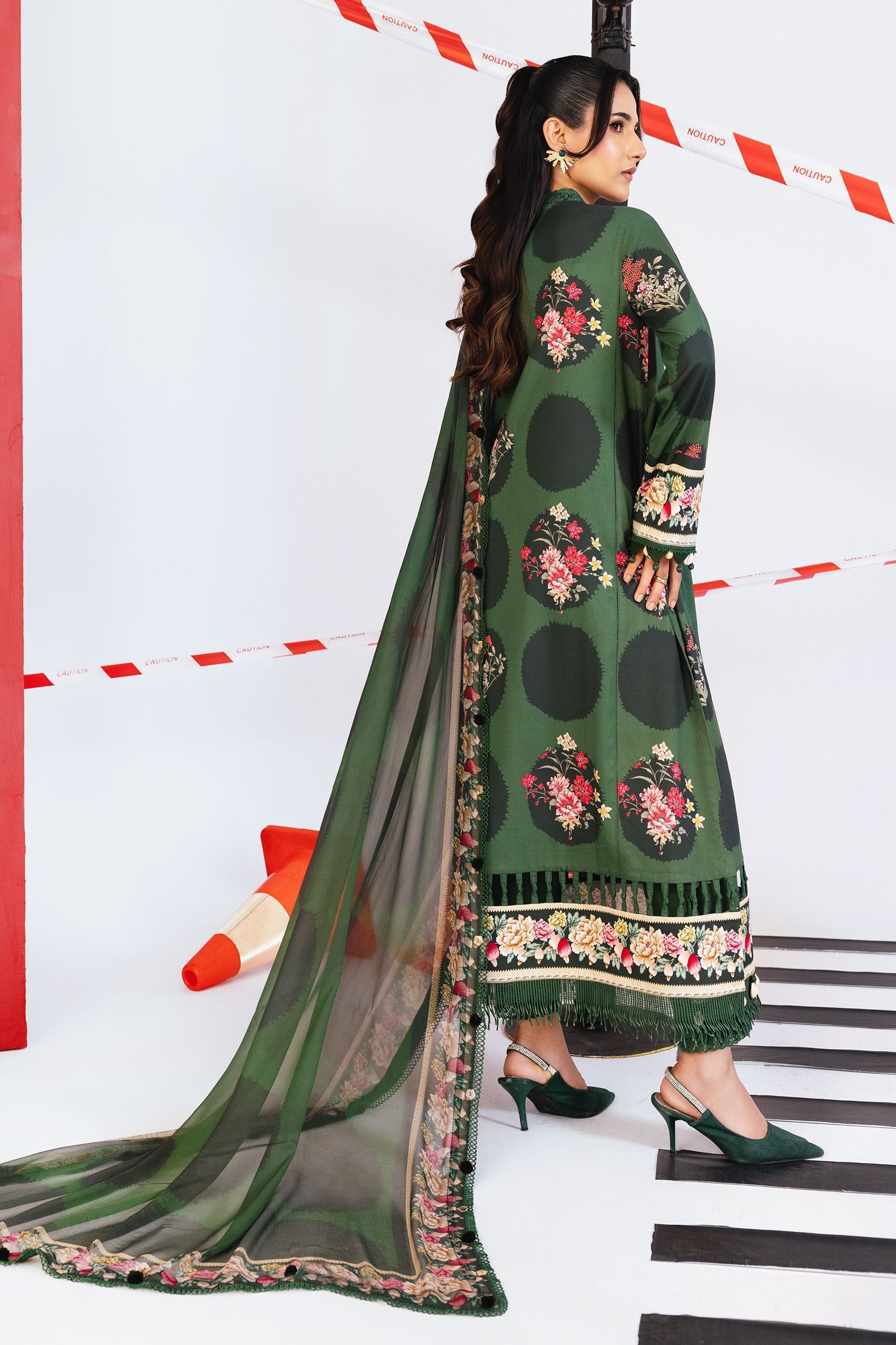 Maria B | Winter Basics 25 |MB-CUS25-1107A - by Libasekhas UK - Registered Vendor of : Maria B - 100% Original Designer Dress