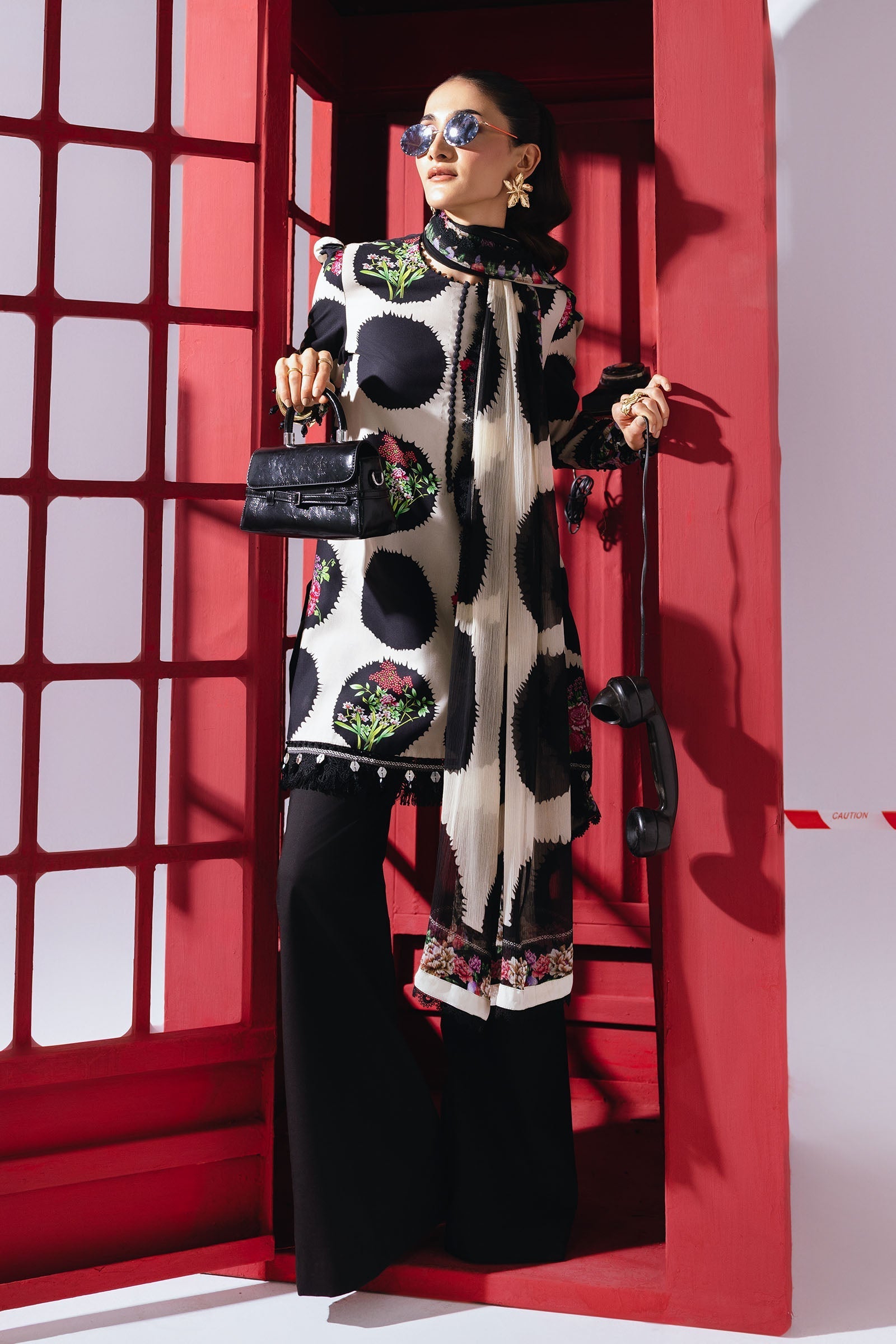 Maria B | Winter Basics 25 | MB-CUS25-1107B - by Libasekhas UK - Registered Vendor of : Maria B - 100% Original Designer Dress