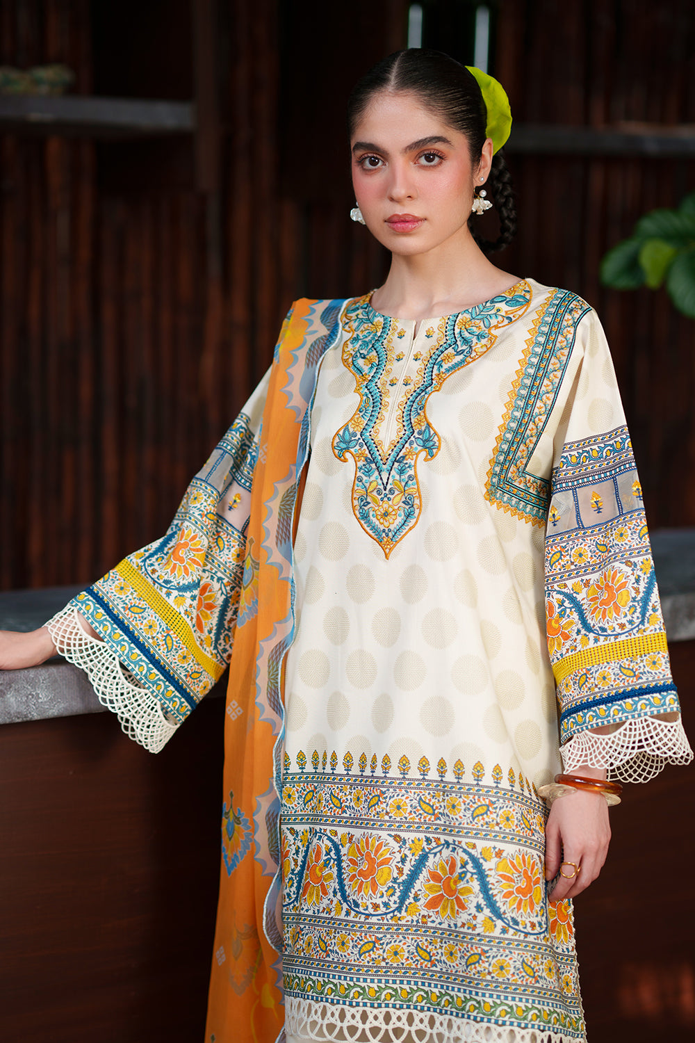Saira Rizwan | Laanem SS 26 | AZURA-A-SRL26-05 - by Libasekhas UK - Registered Vendor of : Saira Rizwan - 100% Original Designer Dress
