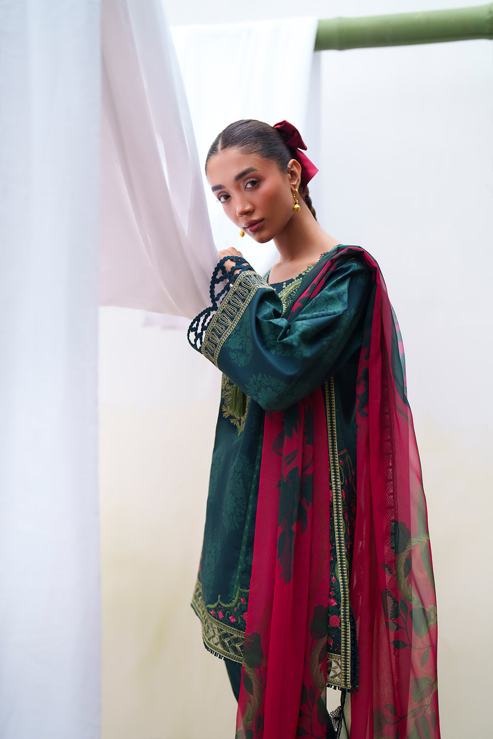 Saira Rizwan | Laanem SS 26 | NAYRA-B-SRL26-01 - by Libasekhas UK - Registered Vendor of : Saira Rizwan - 100% Original Designer Dress
