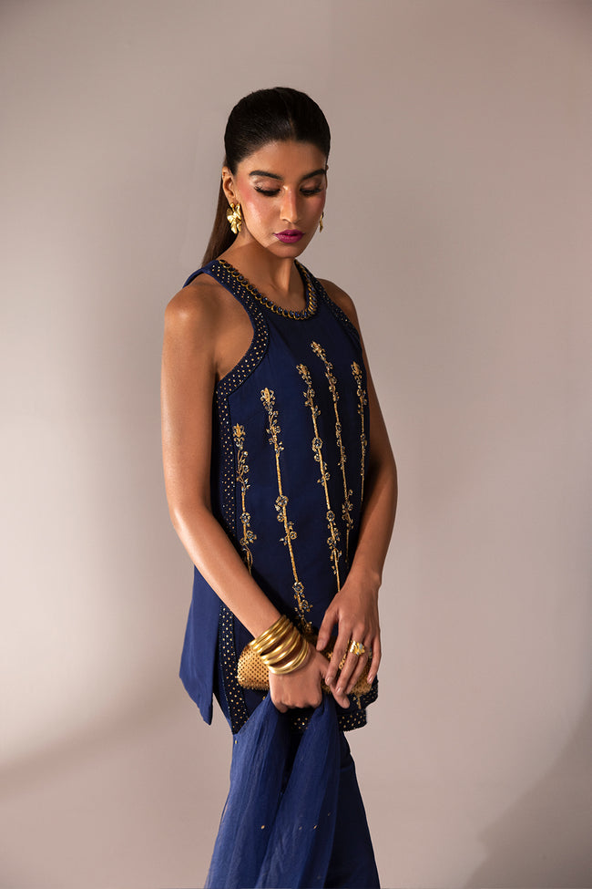 Caia | Regine Luxury Formal23 | SAPPHIRE - by - Libasekhas UK - Registered Vendor of : Caia - 100% Original Designer Dresss