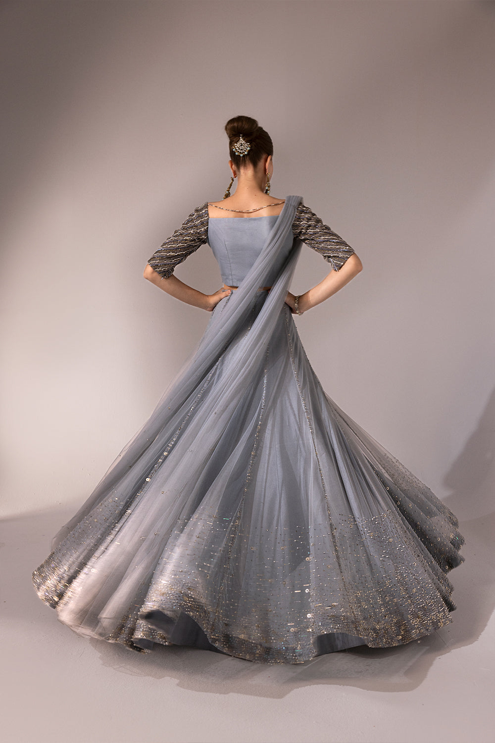 Caia | Regine Luxury Formal23 | DOVE - by - Libasekhas UK - Registered Vendor of : Caia - 100% Original Designer Dresss