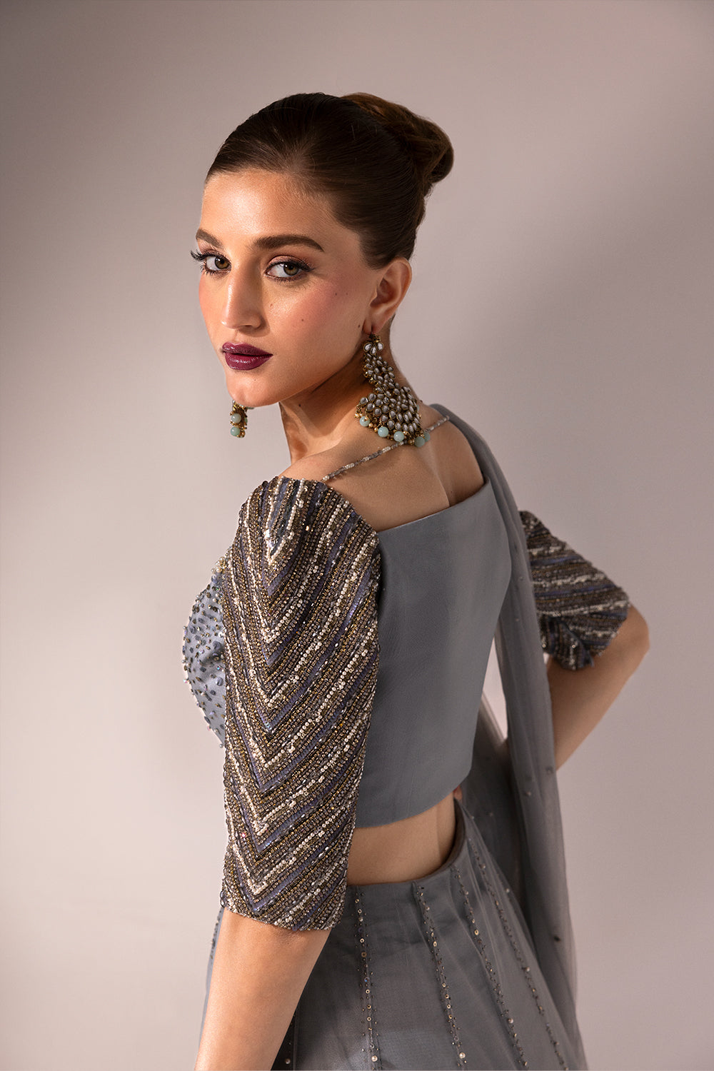 Caia | Regine Luxury Formal23 | DOVE - by - Libasekhas UK - Registered Vendor of : Caia - 100% Original Designer Dresss