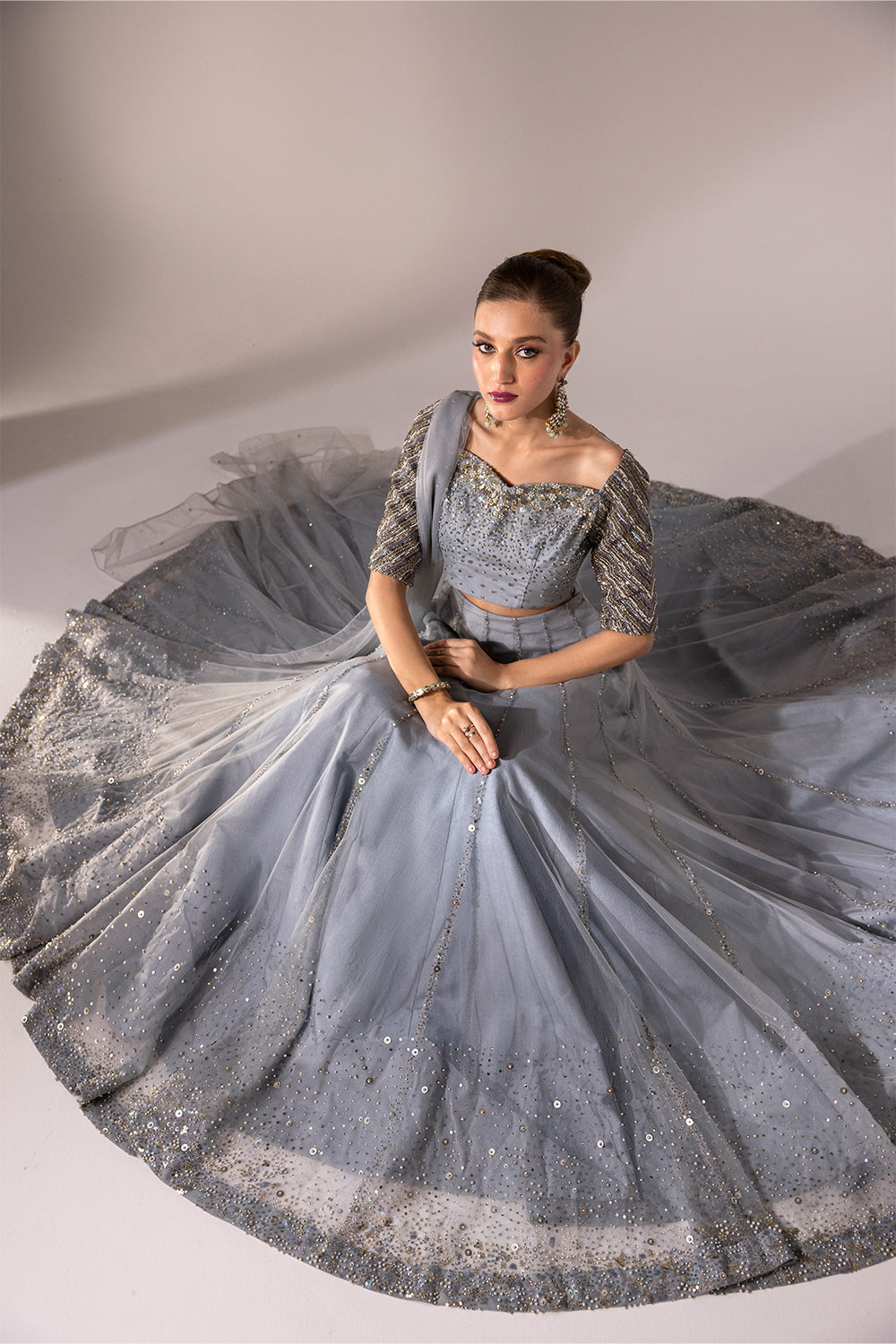 Caia | Regine Luxury Formal23 | DOVE - by - Libasekhas UK - Registered Vendor of : Caia - 100% Original Designer Dresss