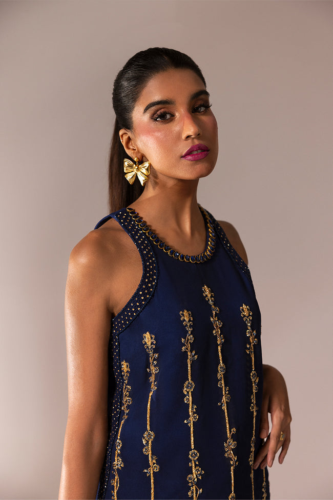 Caia | Regine Luxury Formal23 | SAPPHIRE - by - Libasekhas UK - Registered Vendor of : Caia - 100% Original Designer Dresss