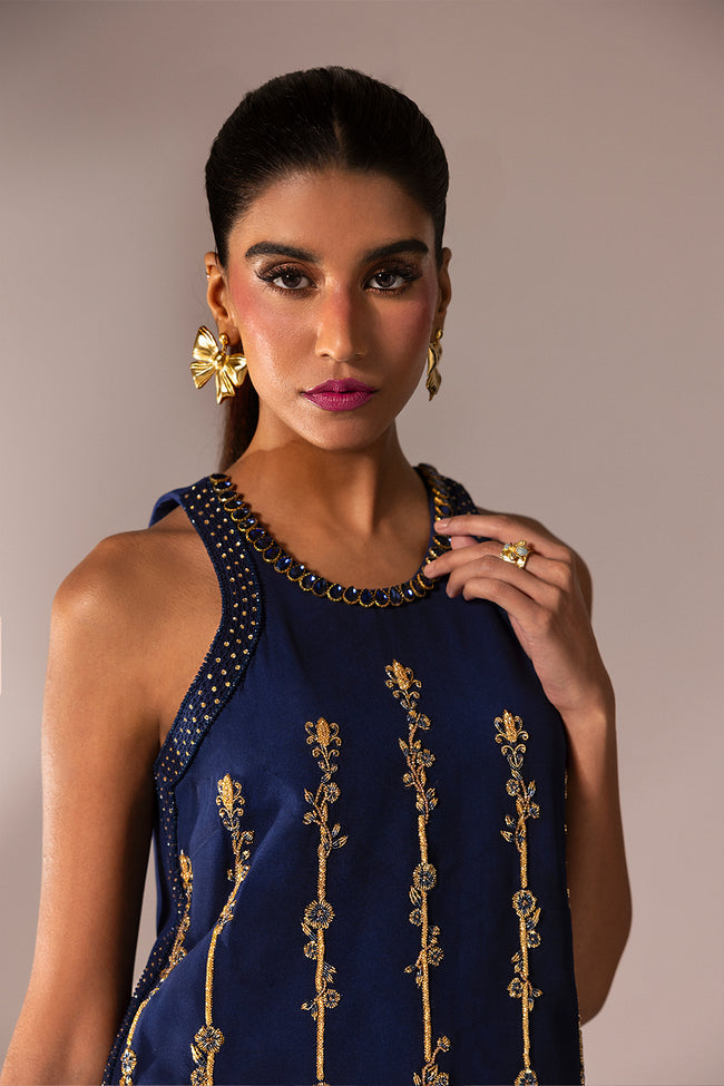 Caia | Regine Luxury Formal23 | SAPPHIRE - by - Libasekhas UK - Registered Vendor of : Caia - 100% Original Designer Dresss