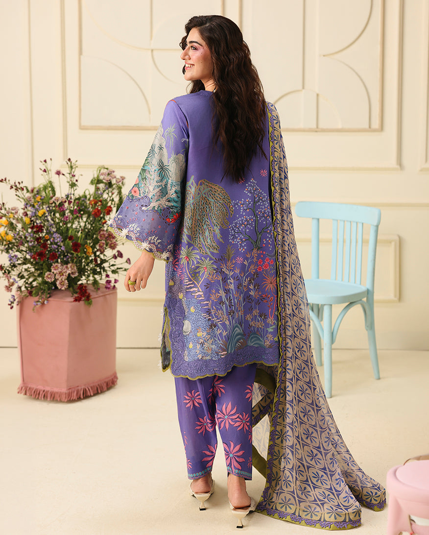 Mushq | Soleil Prints | Camellia Kiss - by Libasekhas UK - Registered Vendor of : Mushq - 100% Original Designer Dress