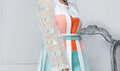 Hana | Eclectic Ready to Wear | Aqua Marine - by - Libasekhas UK - Registered Vendor of : Hana - 100% Original Designer Dresss