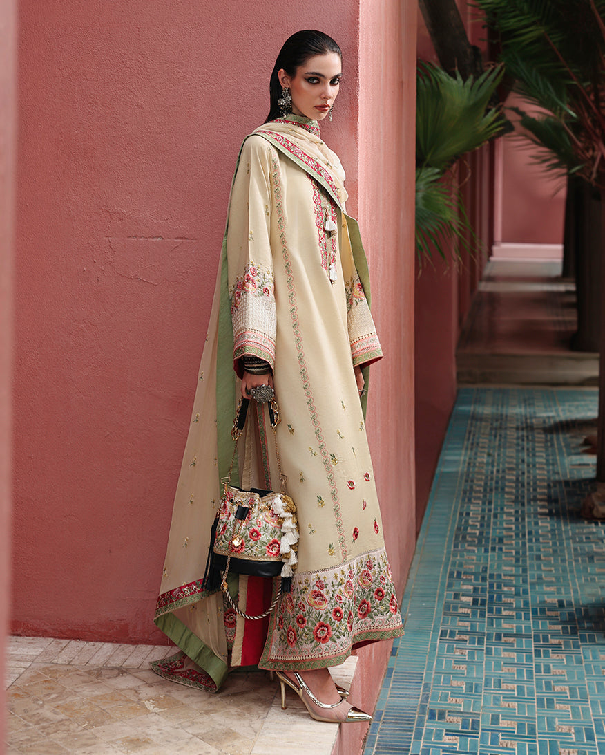 Mushq | Nuvera Rawsilk | Cardinal Gem - by Libasekhas UK - Registered Vendor of : Mushq - 100% Original Designer Dress