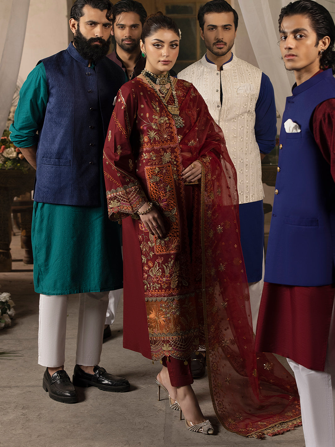 Mahnur | Mahrukh Luxury Lawn 24 | CARNATION - by - Libasekhas UK - Registered Vendor of : Mahnur - 100% Original Designer Dresss