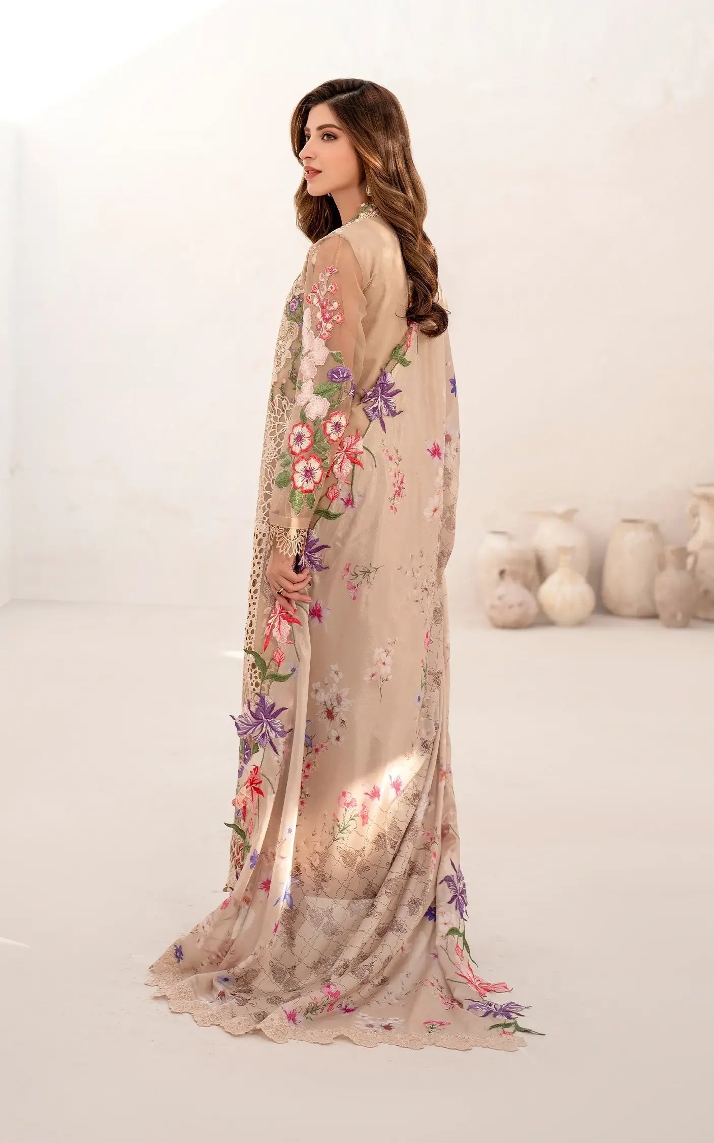 Asifa and Nabeel | Azalia Summer 25 | Carnation (AZL25-09) - by - Libasekhas UK - Registered Vendor of : Asifa and Nabeel - 100% Original Designer Dresss
