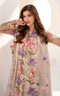 Asifa and Nabeel | Azalia Summer 25 | Carnation (AZL25-09) - by - Libasekhas UK - Registered Vendor of : Asifa and Nabeel - 100% Original Designer Dresss