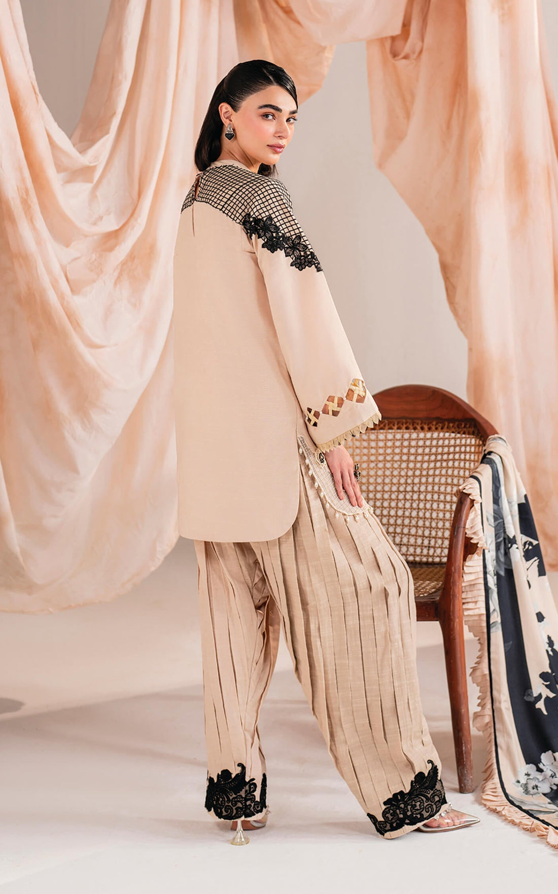 Asifa and Nabeel | Winter Meraki 24 | Cascade-MW-13 - by - Libasekhas UK - Registered Vendor of : Asifa and Nabeel - 100% Original Designer Dresss