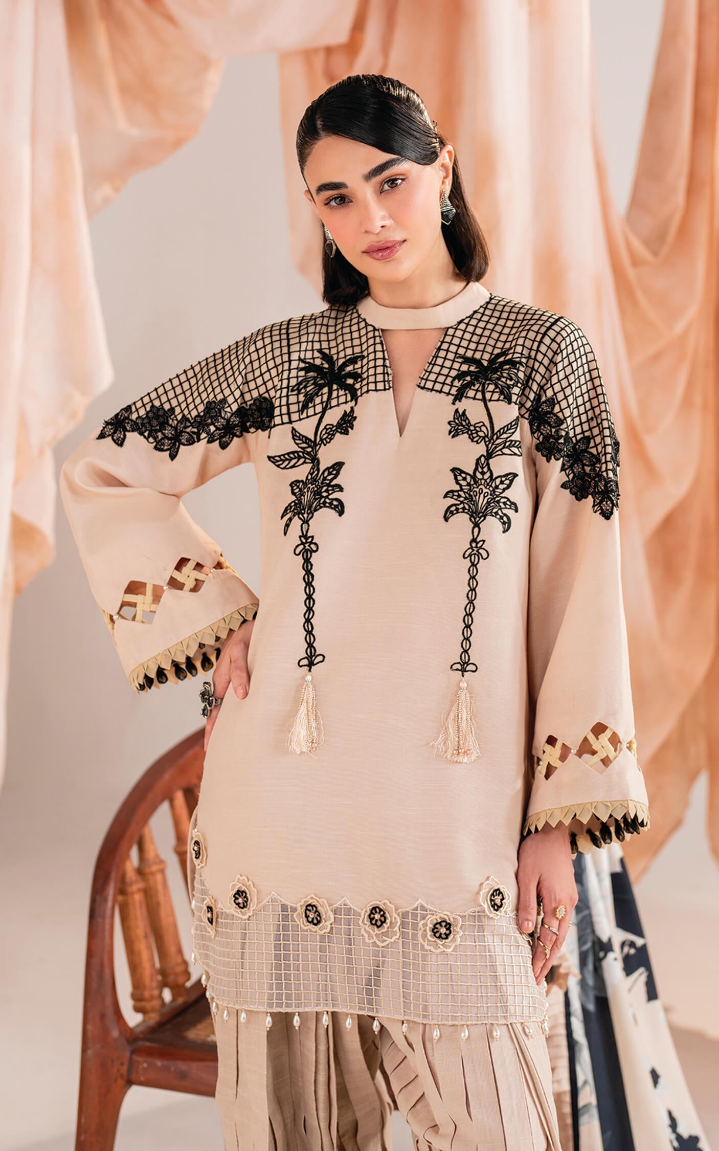 Asifa and Nabeel | Winter Meraki 24 | Cascade-MW-13 - by - Libasekhas UK - Registered Vendor of : Asifa and Nabeel - 100% Original Designer Dresss