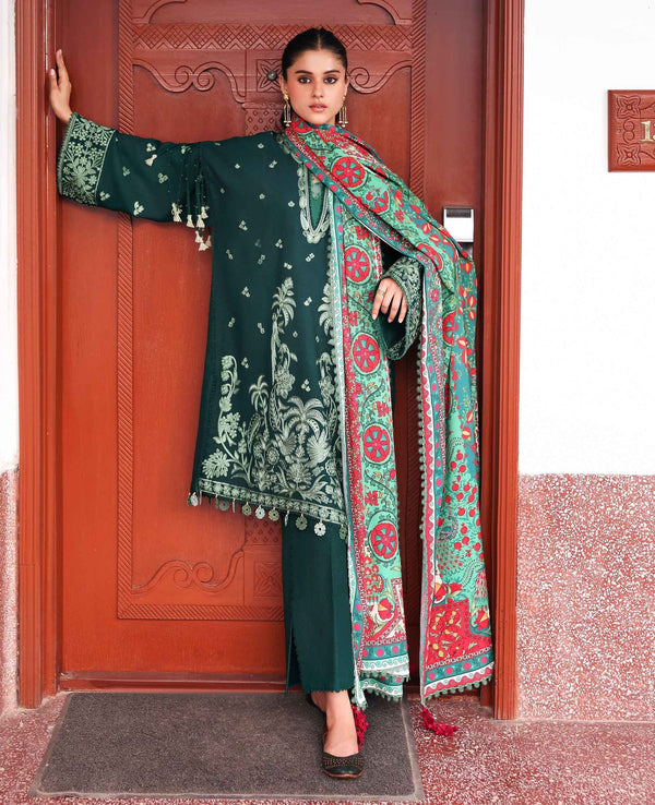 Republic Womenswear | Amaris Luxury Shawl 25 | Celeste - by Libasekhas UK - Registered Vendor of : Republic Womenswear - 100% Original Designer Dress