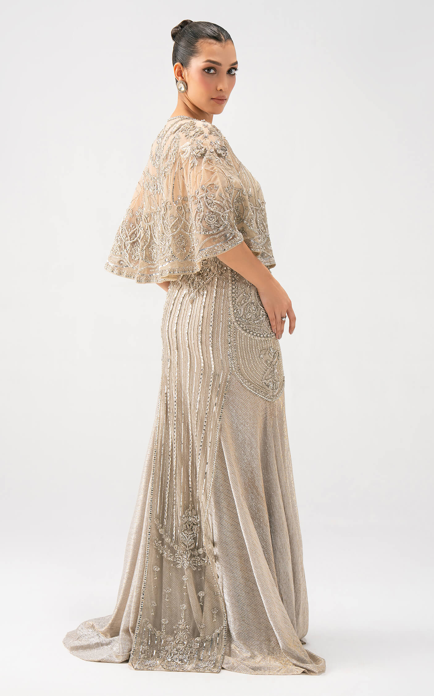 Asifa and Nabeel | Lyle Luxury Formals 25 | Celeste Embellished Gown - by Libasekhas UK - Registered Vendor of : Asifa and Nabeel - 100% Original Designer Dress