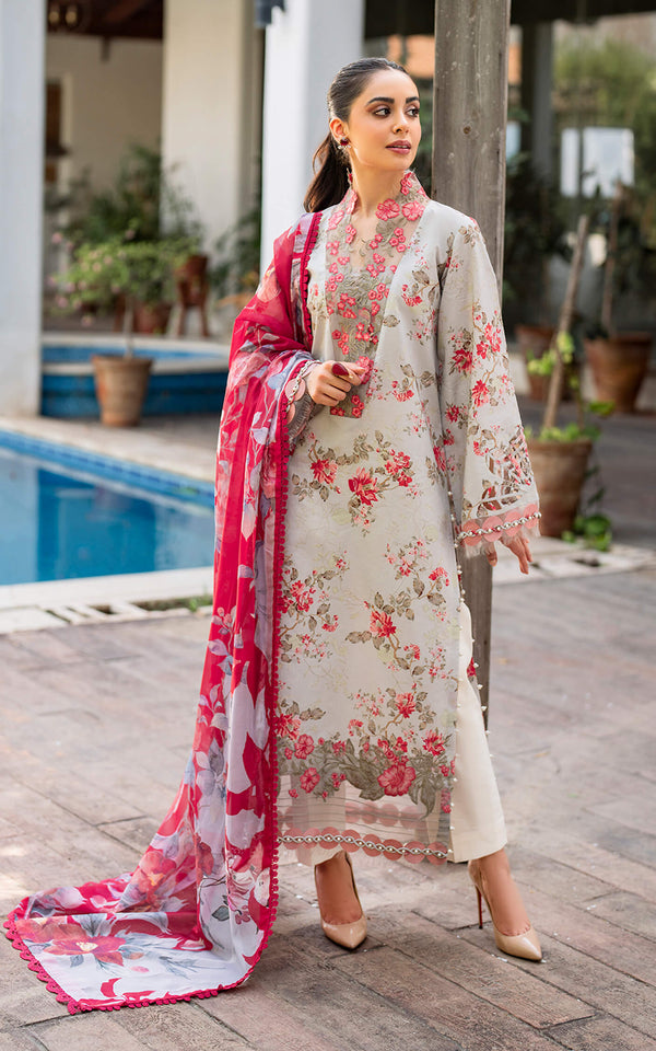 Asifa and Nabeel | Meraki Summer Vol 2 | Chambeli MK-08 - by - Libasekhas UK - Registered Vendor of : Asifa and Nabeel - 100% Original Designer Dresss