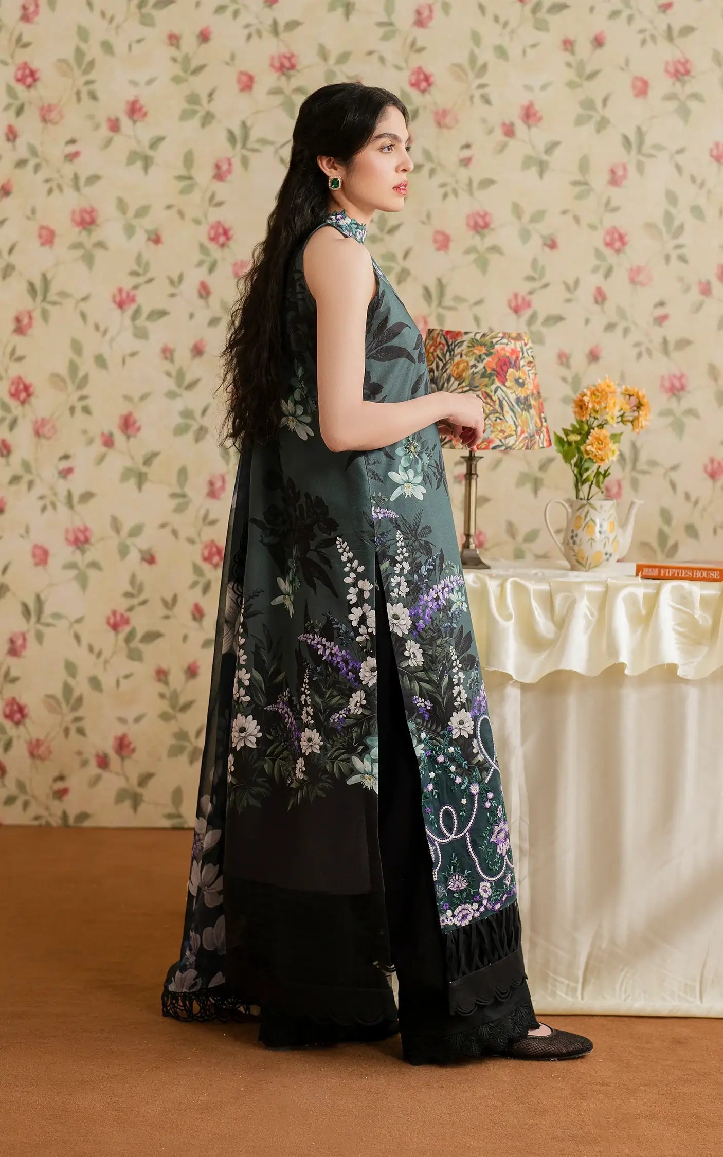 Asifa and Nabeel | Meraki Vintage 25 | Chandi Raatain (MVL25-12) - by - Libasekhas UK - Registered Vendor of : Asifa and Nabeel - 100% Original Designer Dresss