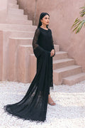Azure | Embroidered Ensembles 3 Pcs | Charcoal Charm - by - Libasekhas UK - Registered Vendor of : Azure - 100% Original Designer Dresss