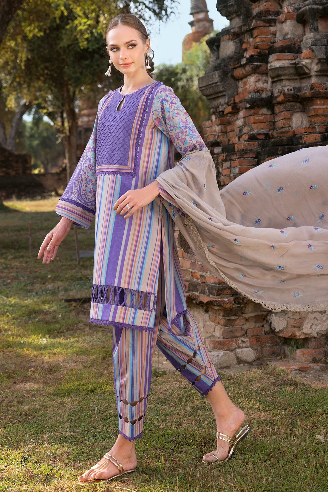 Charizma | Print Melody 25 | PM5-02 - Ladies Clothes -  Libasekhas
