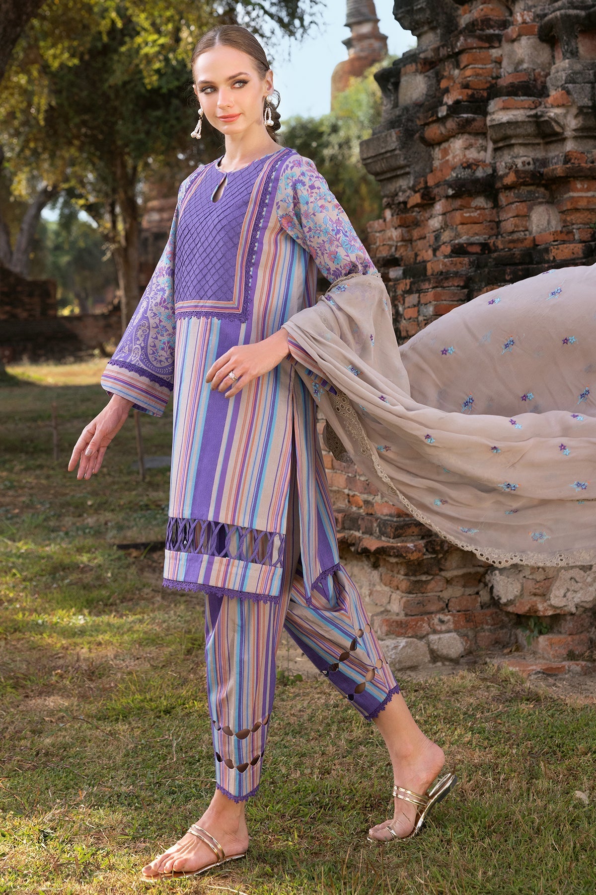 Charizma | Print Melody 25 | PM5-02 - Ladies Clothes -  Libasekhas