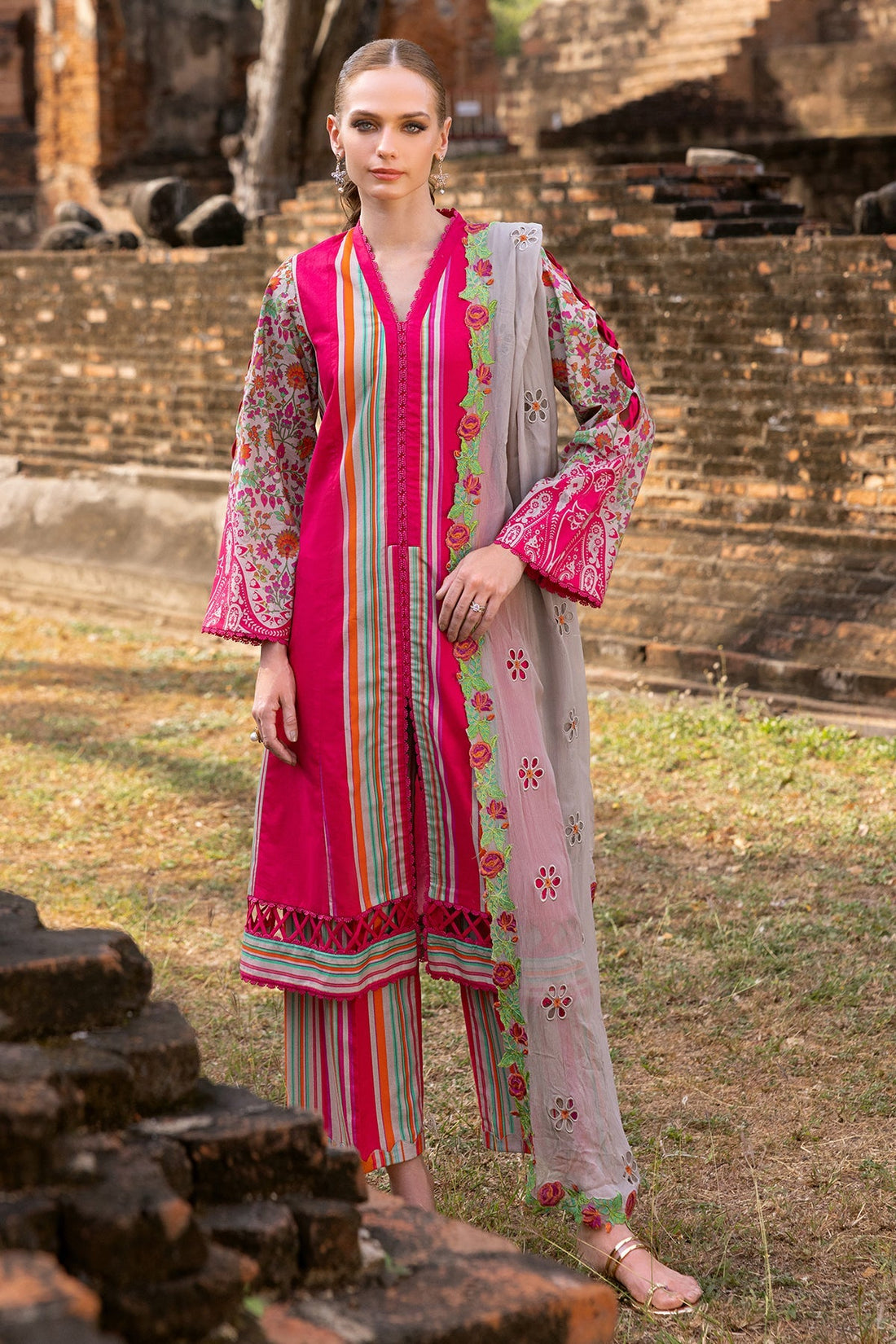 Charizma | Print Melody 25 | PM5-07 - Ladies Clothes -  Libasekhas