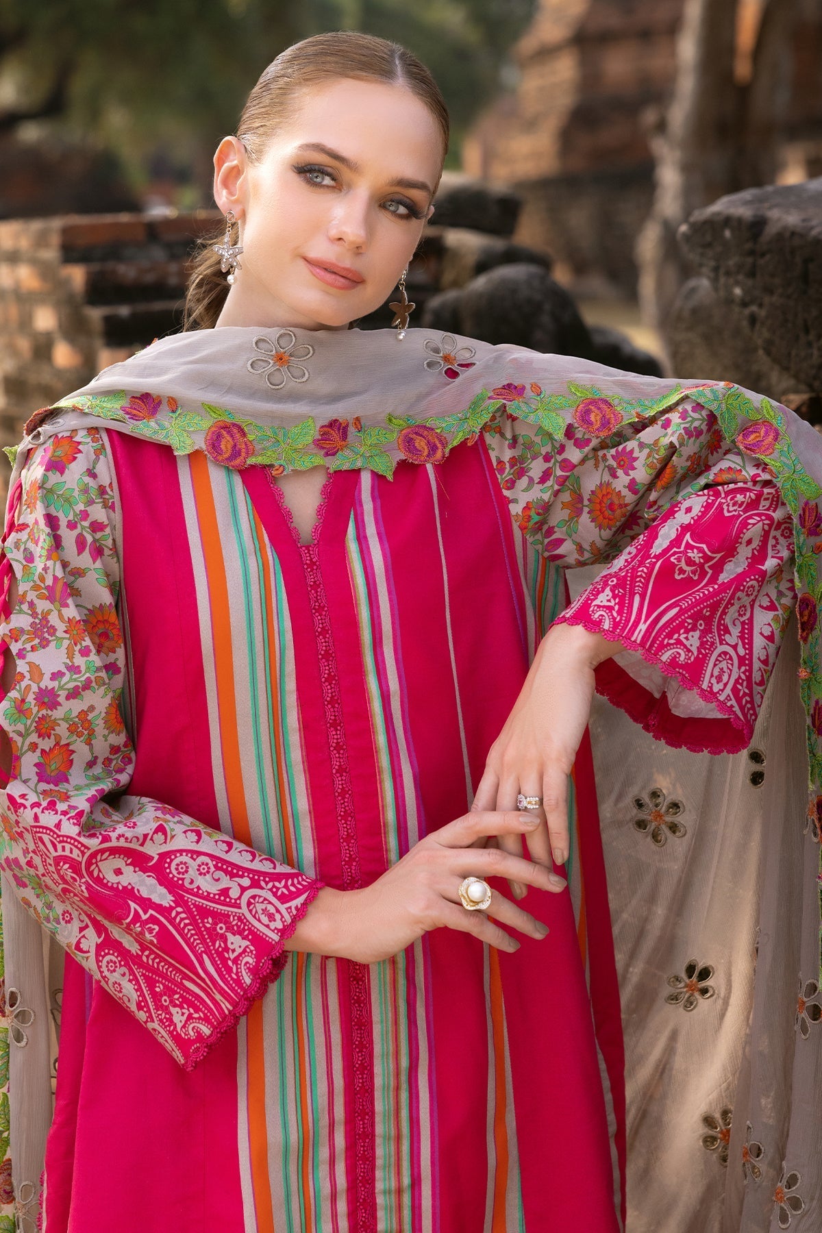 Charizma | Print Melody 25 | PM5-07 - Ladies Clothes -  Libasekhas