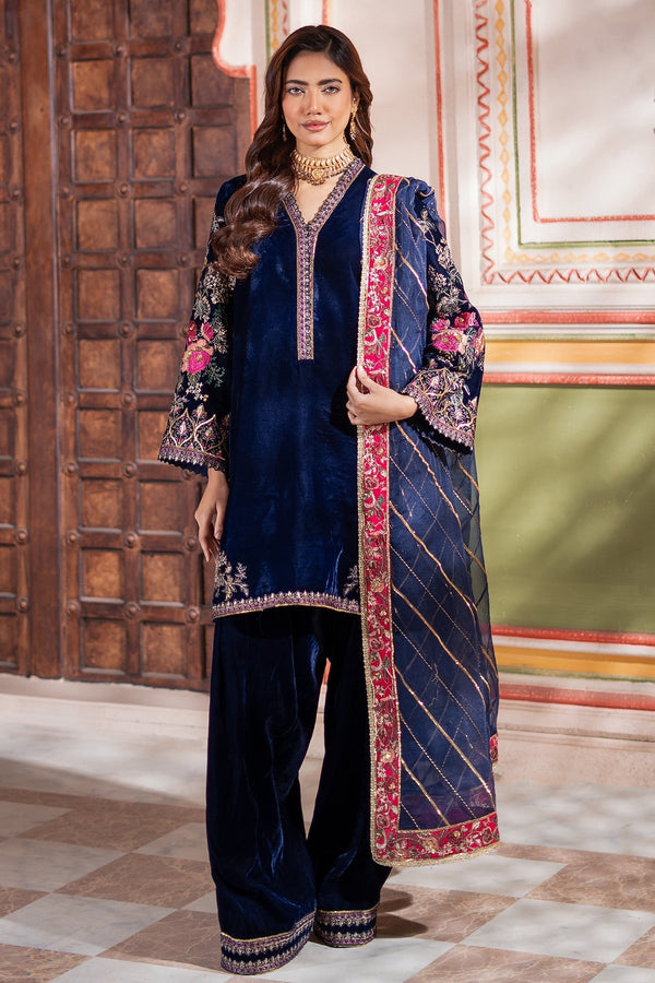 Charizma | Signora Velvet |  CVT4-21 - by - Libasekhas UK - Registered Vendor of : Charizma - 100% Original Designer Dresss