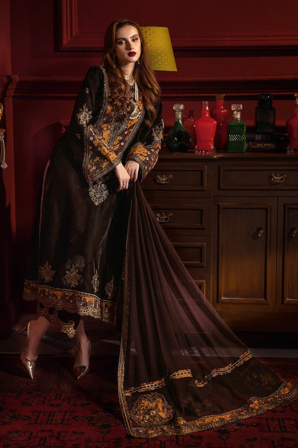 Charizma | Signora Velvet | Velvet CVT4-05 - by - Libasekhas UK - Registered Vendor of : Charizma - 100% Original Designer Dresss