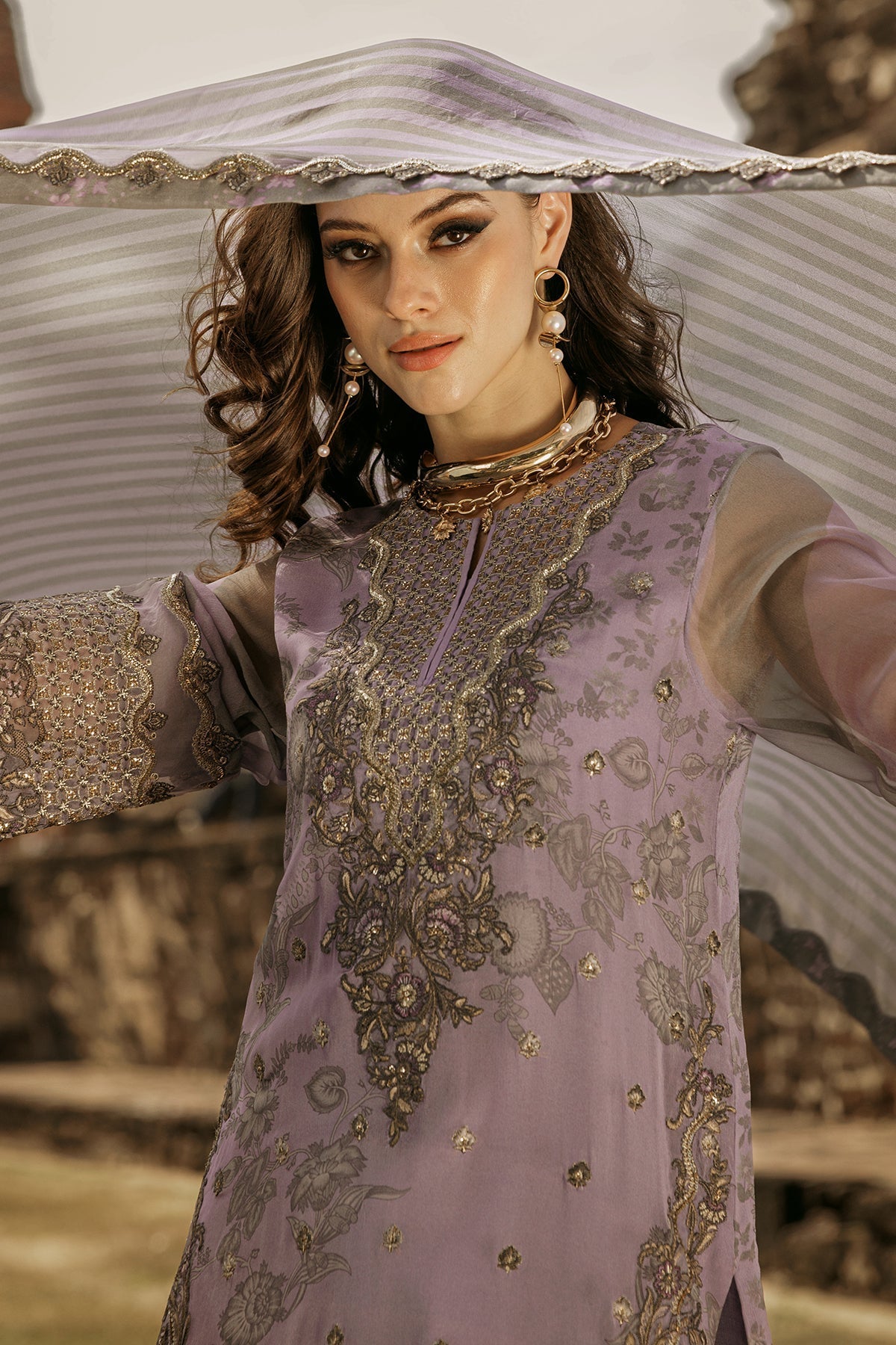 Charizma | Vasal Collection 25 | VSL25-04 - by - Libasekhas UK - Registered Vendor of : Charizma - 100% Original Designer Dresss