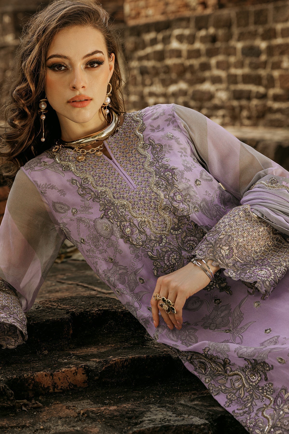 Charizma | Vasal Collection 25 | VSL25-04 - by - Libasekhas UK - Registered Vendor of : Charizma - 100% Original Designer Dresss