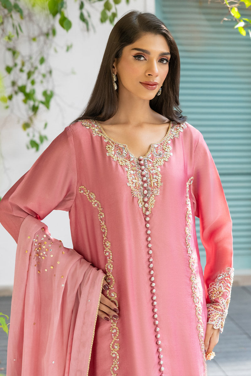 Chic Ophicial | Celenia Pret | Almond Pink - by - Libasekhas UK - Registered Vendor of : Chic Ophicial - 100% Original Designer Dresss