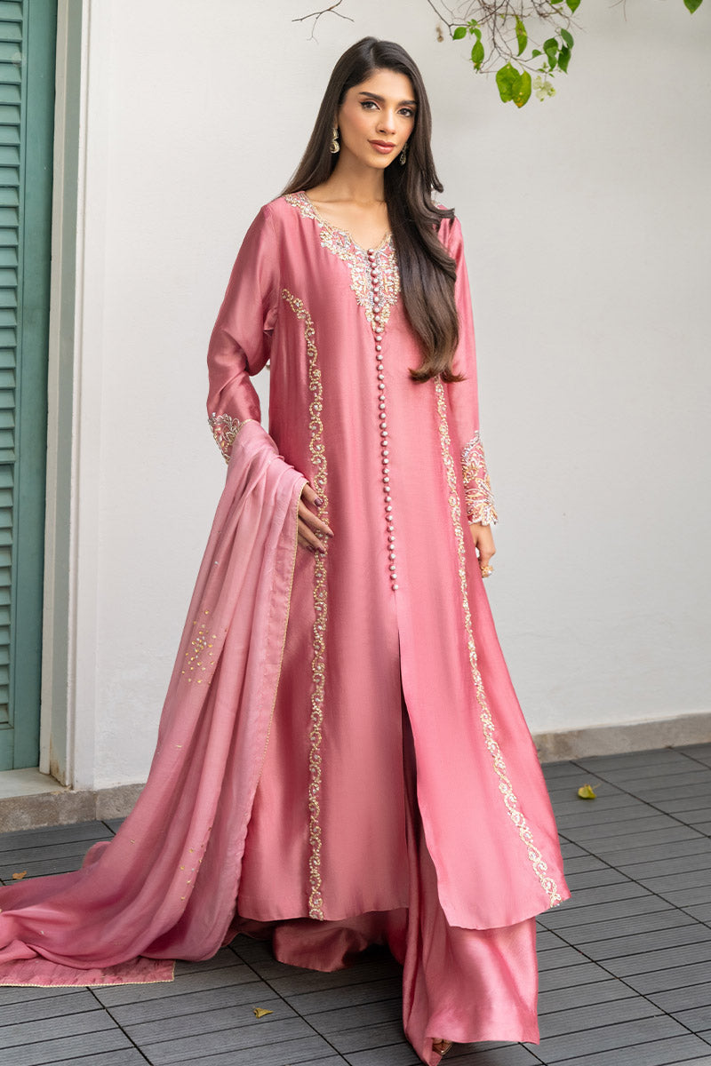Chic Ophicial | Celenia Pret | Almond Pink - by - Libasekhas UK - Registered Vendor of : Chic Ophicial - 100% Original Designer Dresss