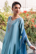 Chic Ophicial | Celenia Pret | Denim Blue - by - Libasekhas UK - Registered Vendor of : Chic Ophicial - 100% Original Designer Dresss
