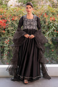 Chic Ophicial | Celenia Pret | Elegant Black Kalidar - by - Libasekhas UK - Registered Vendor of : Chic Ophicial - 100% Original Designer Dresss