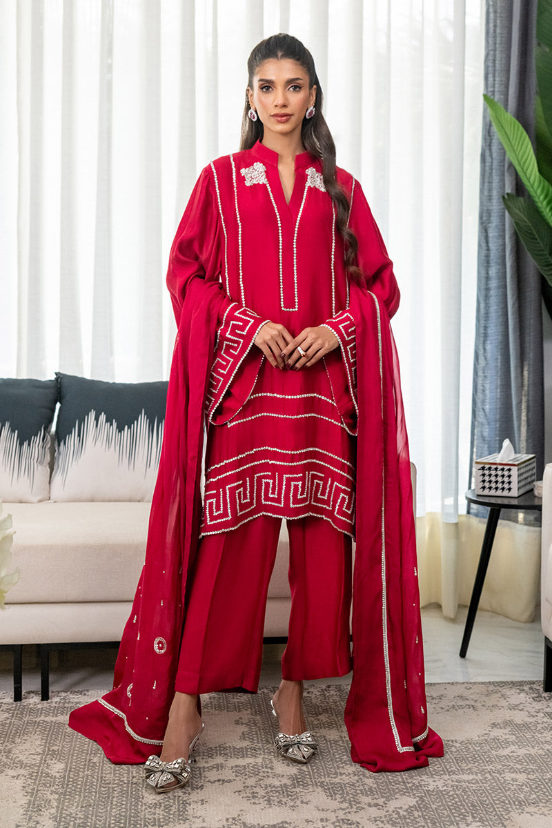 Chic Ophicial | Celenia Pret | Fuscia Pink Radiance - by - Libasekhas UK - Registered Vendor of : Chic Ophicial - 100% Original Designer Dresss