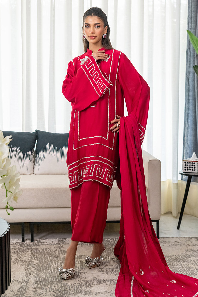 Chic Ophicial | Celenia Pret | Fuscia Pink Radiance - by - Libasekhas UK - Registered Vendor of : Chic Ophicial - 100% Original Designer Dresss
