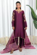 Chic Ophicial | Celenia Pret | Java Plum - by - Libasekhas UK - Registered Vendor of : Chic Ophicial - 100% Original Designer Dresss