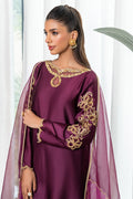 Chic Ophicial | Celenia Pret | Java Plum - by - Libasekhas UK - Registered Vendor of : Chic Ophicial - 100% Original Designer Dresss