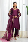 Chic Ophicial | Celenia Pret | Java Plum - by - Libasekhas UK - Registered Vendor of : Chic Ophicial - 100% Original Designer Dresss