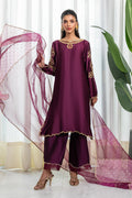 Chic Ophicial | Celenia Pret | Java Plum - by - Libasekhas UK - Registered Vendor of : Chic Ophicial - 100% Original Designer Dresss