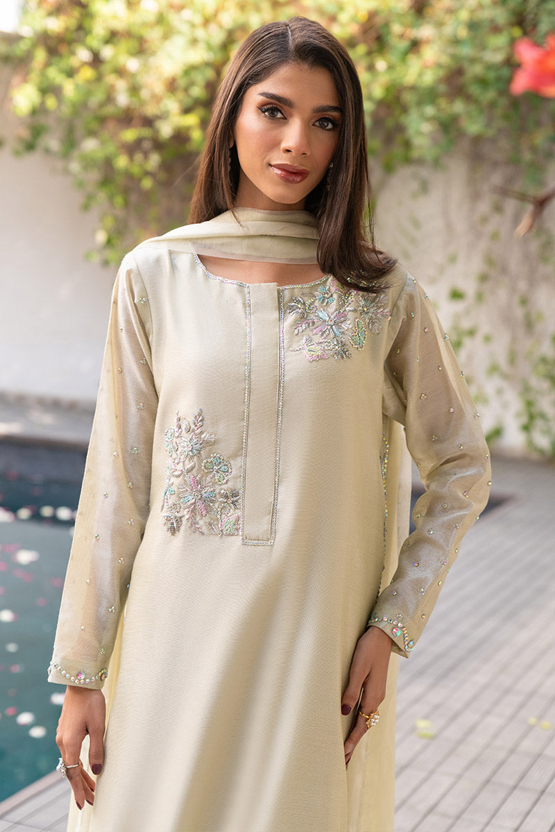 Chic Ophicial | Celenia Pret | Lime Yellow - by - Libasekhas UK - Registered Vendor of : Chic Ophicial - 100% Original Designer Dresss