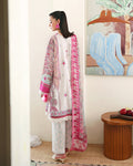 Roheenaz | Eclat Garden Printed Lawn | Coral Hibiscus - by Libasekhas UK - Registered Vendor of : Roheenaz - 100% Original Designer Dress